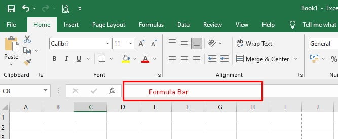 Formula editing in excel