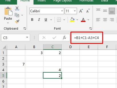 Formula Modification