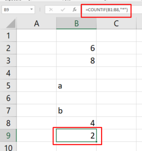 COUNTIF Function in Excel