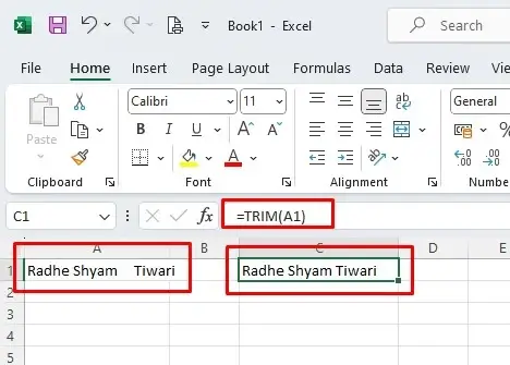 Trim Function